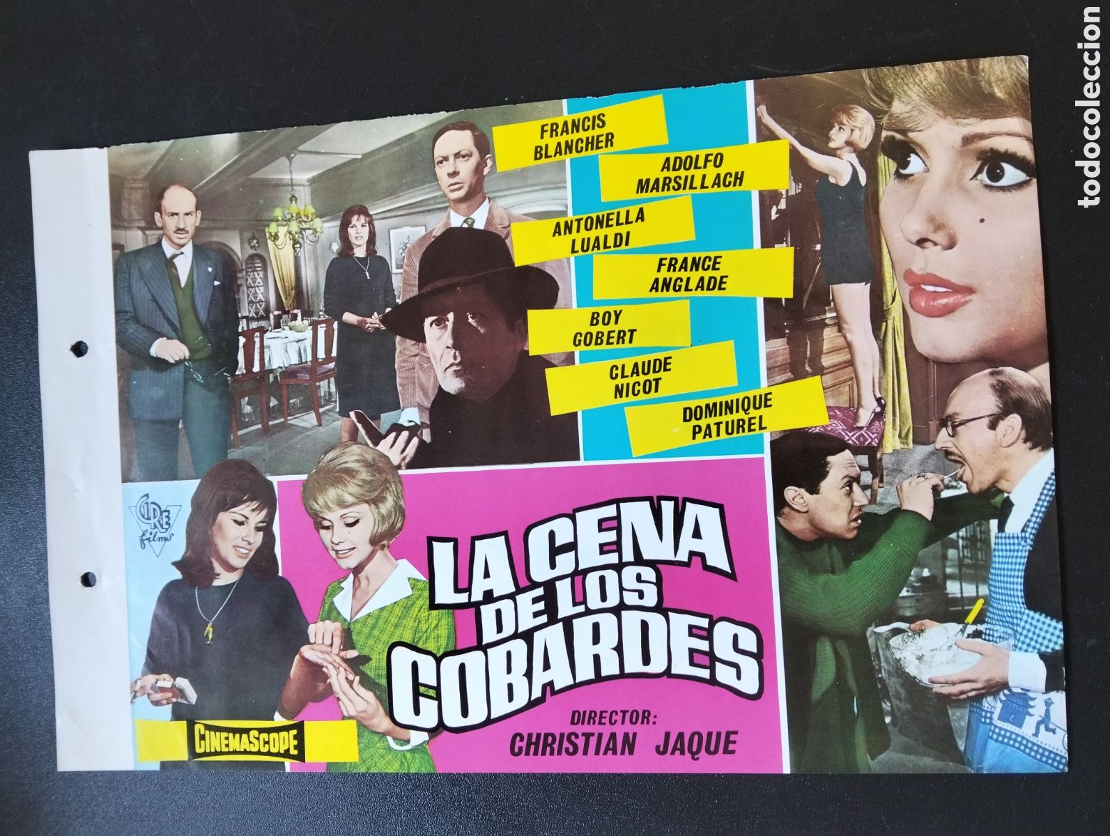 Cinema: LA CENA DE LOS COBARDES GUIA CINE ORIGINAL CA79