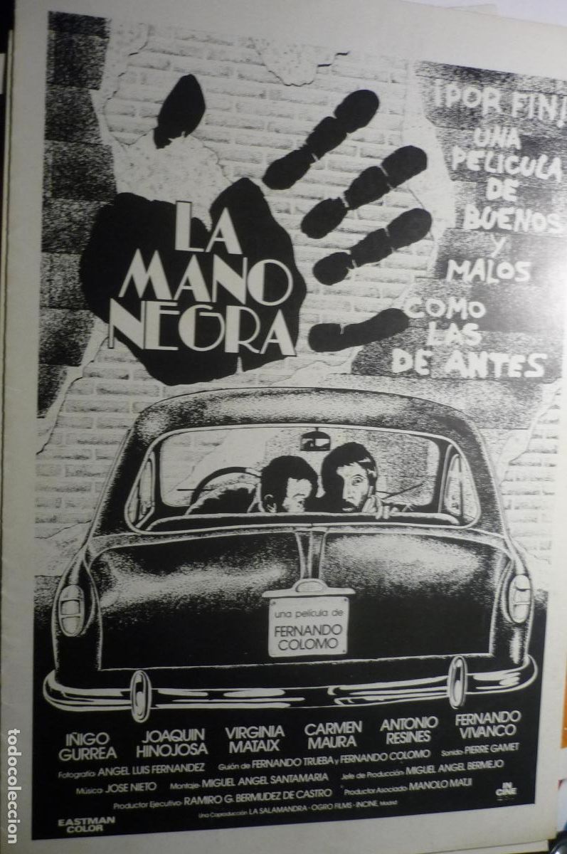 Cine: guia la mano negra carmen maura