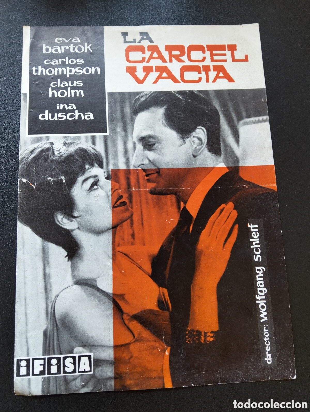 Cine: LA CARCEL VACIA EVA BARTOK CARLOS THOMPSON GUIA CINE ORIGINAL CA78
