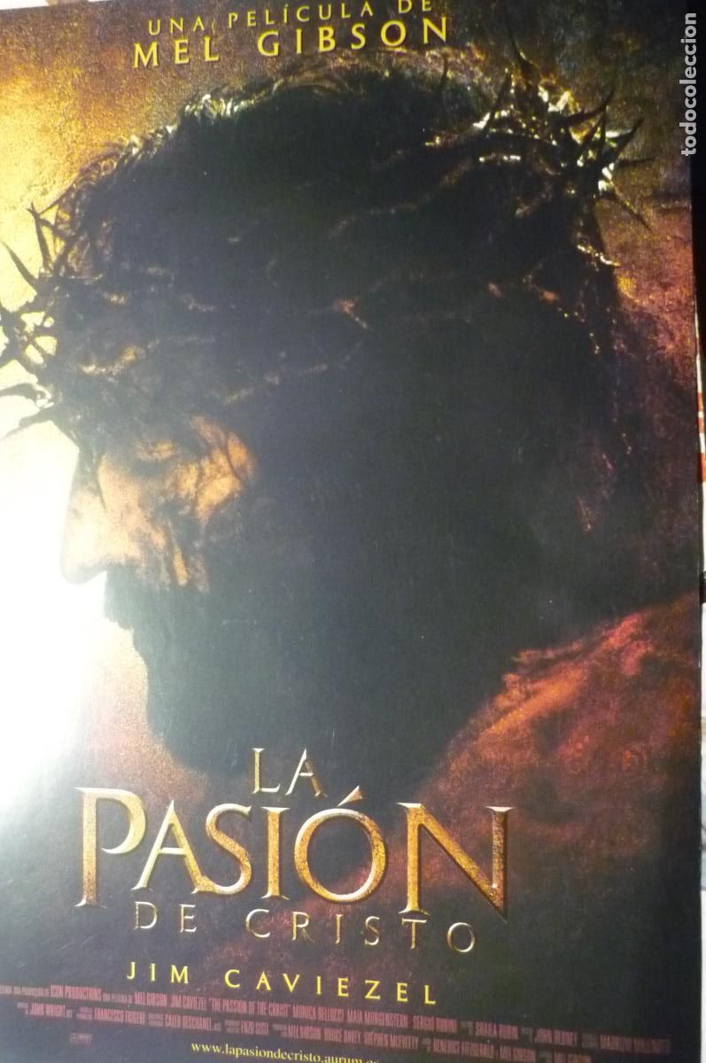 Cine: guia doble la pasion de cristo mel gibson