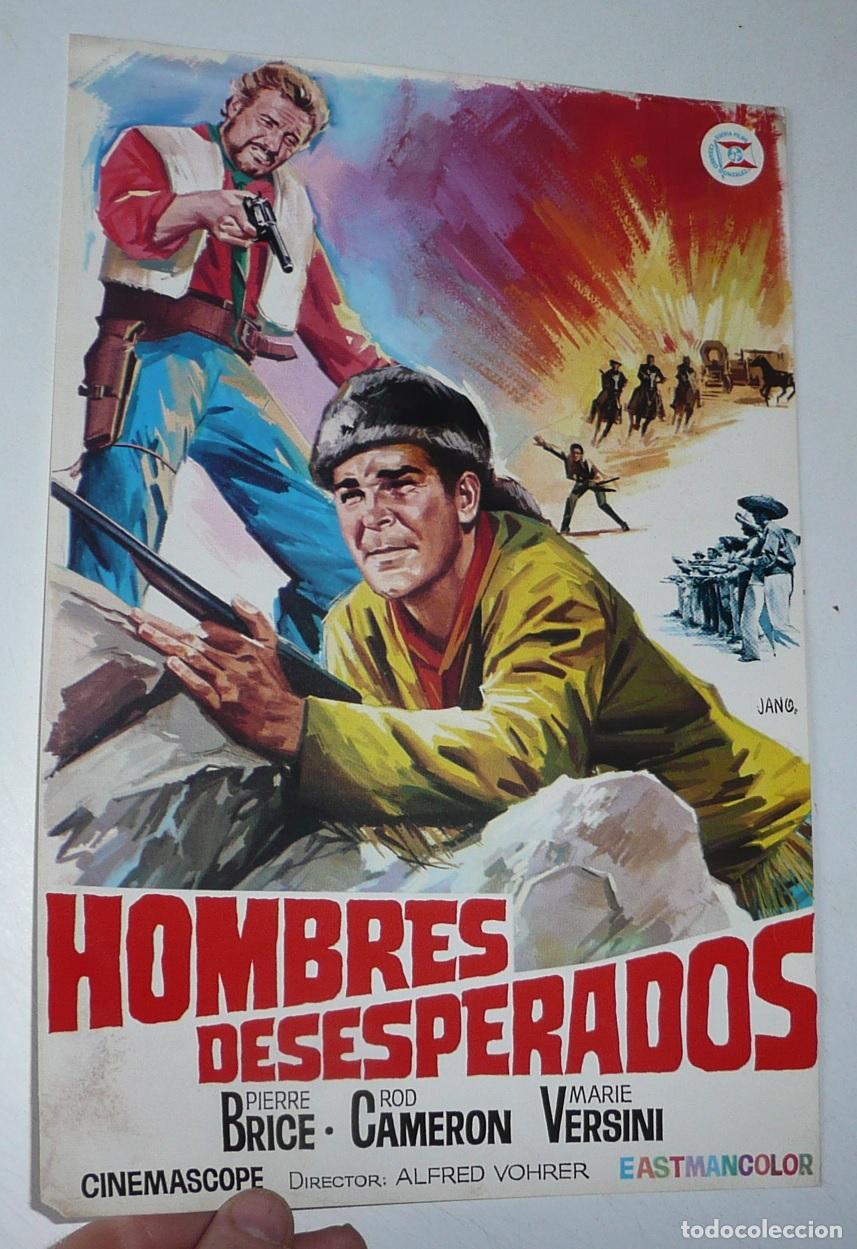 Cine: Hombres desesperados (Alfred Vohrer, 1966) Gu&iacute;a de cine. Pierre Brice, Rod Cameron, Marie Versini