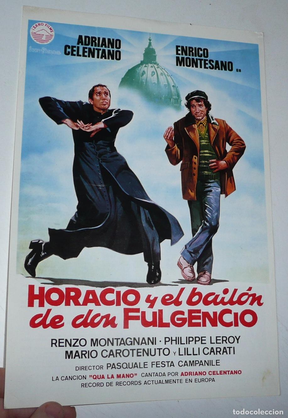 Cinema: Horacio y el bail&oacute;n del don Fulgencio (Pasquale Festa Campanile) Adriano Celentano, Enrico Montesano