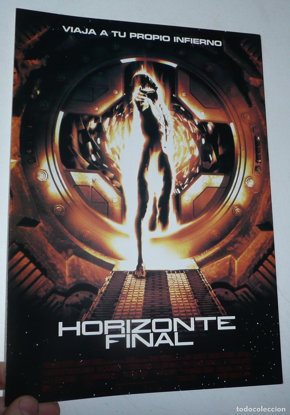 Cine: Horizonte final (Paul W.S. Anderson, 1997) Laurence Fishburne, Sam Neill, Kathleen Quinlan