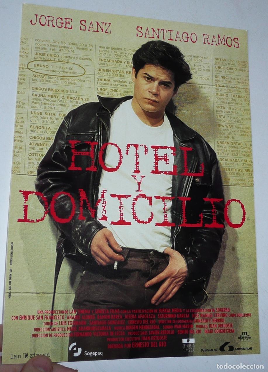 Cine: Hotel y domicilio (Ernesto del R&iacute;o, 1996) Jorge Sanz, Santiago Ramos, Enrique San Francisco