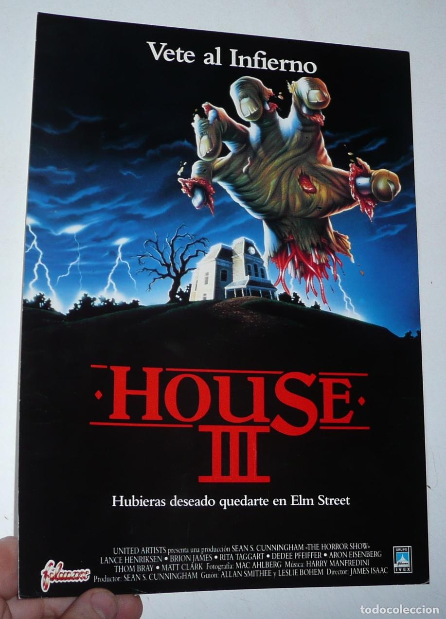 Cine: House III (James Isaac, David Blyth, 1989) Lance Henriksen, Brion James, Rita Taggart (Sencilla)