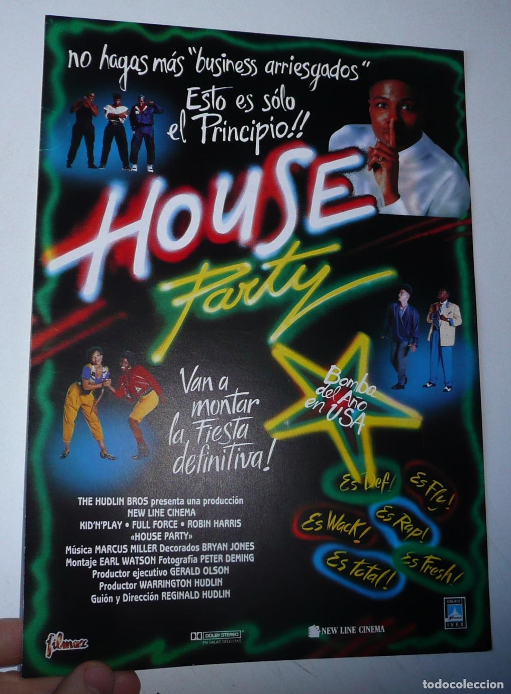 Cine: House party (Reginald Hudlin, 1990) Gu&iacute;a de cine. Christopher Reid, Robin Harris