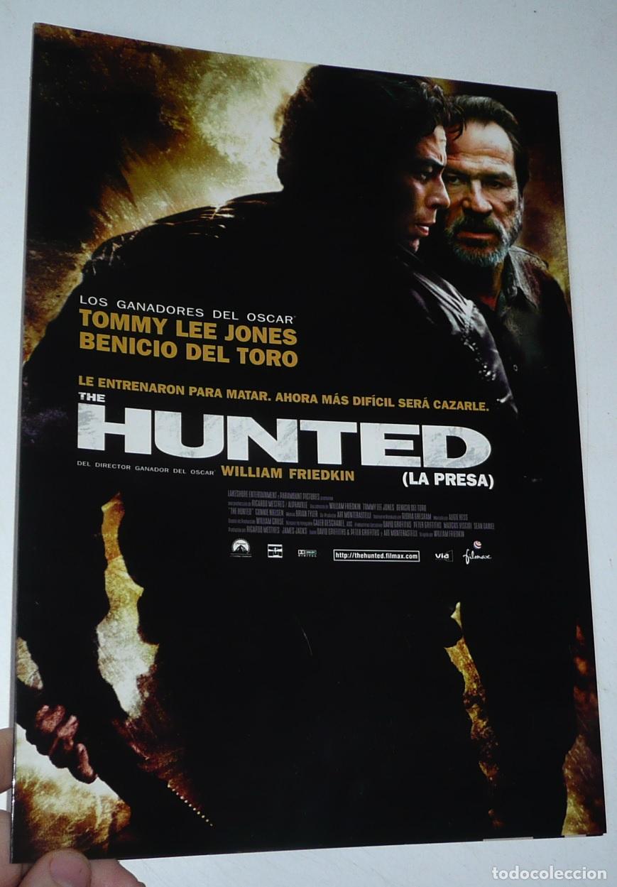 Cine: Hunted (La presa) (William Friedkin, 2003) Tommy Lee Jones, Benicio Del Toro, Connie Nielsen