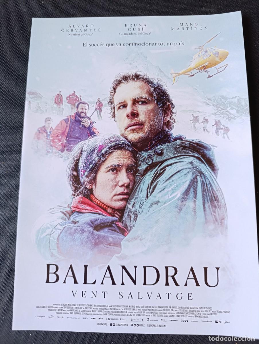 Cine: BALANDRAU (VIENTO SALVAJE) (GUIA ORIGINAL DE CINE SIMPLE EN CATALAN) (PEDIDO MINIMO 5 EUROS)
