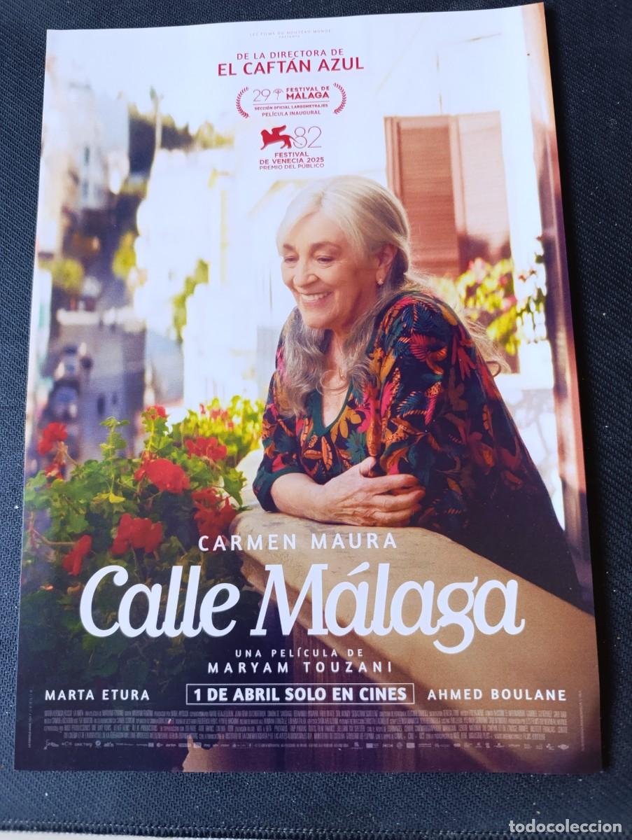 Cine: CALLE MALAGA (GUIA ORIGINAL DE CINE SIMPLE) CARMEN MAURA (PEDIDO MINIMO 5 EUROS)