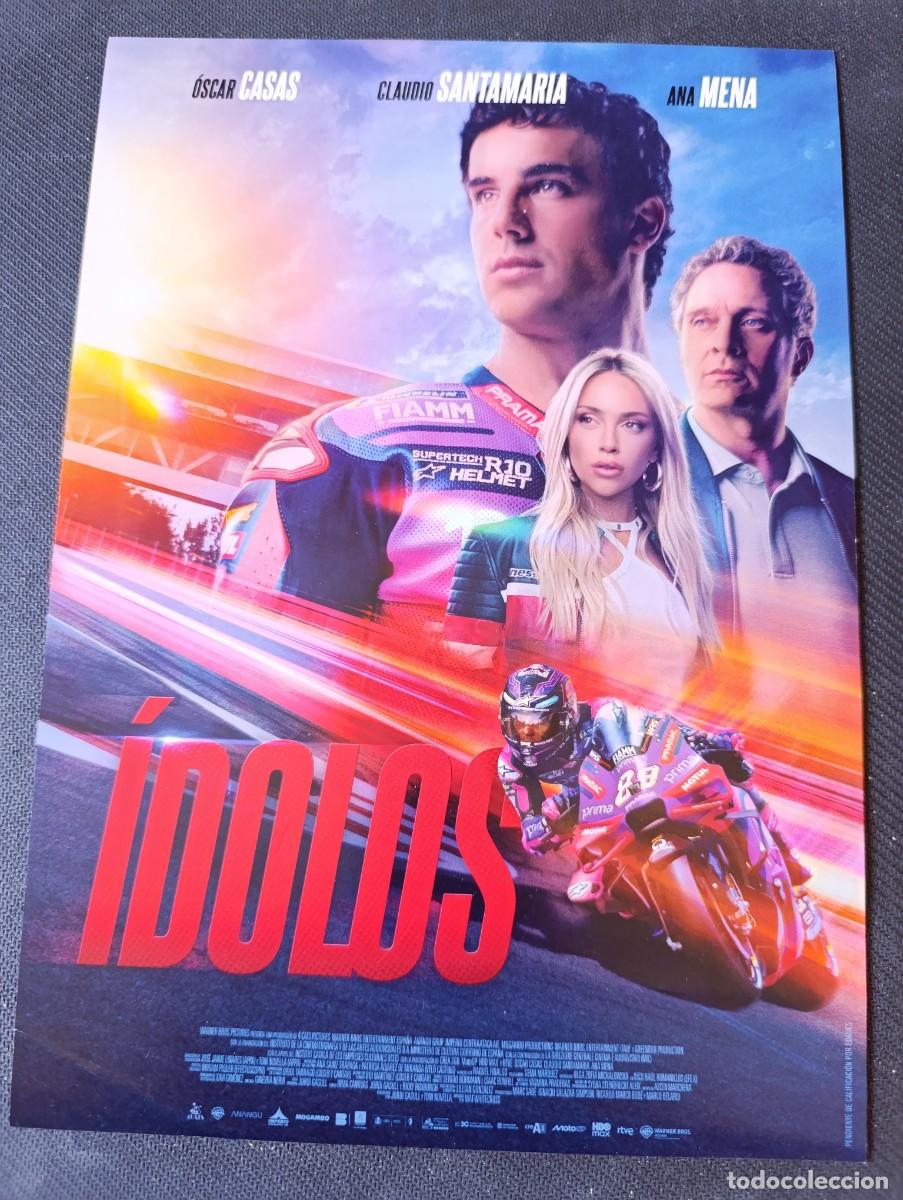 Cine: IDOLOS (GUIA ORIGINAL DE CINE SIMPLE) OSCAR CASAS. WARNER (PEDIDO MINIMO 5 EUROS)