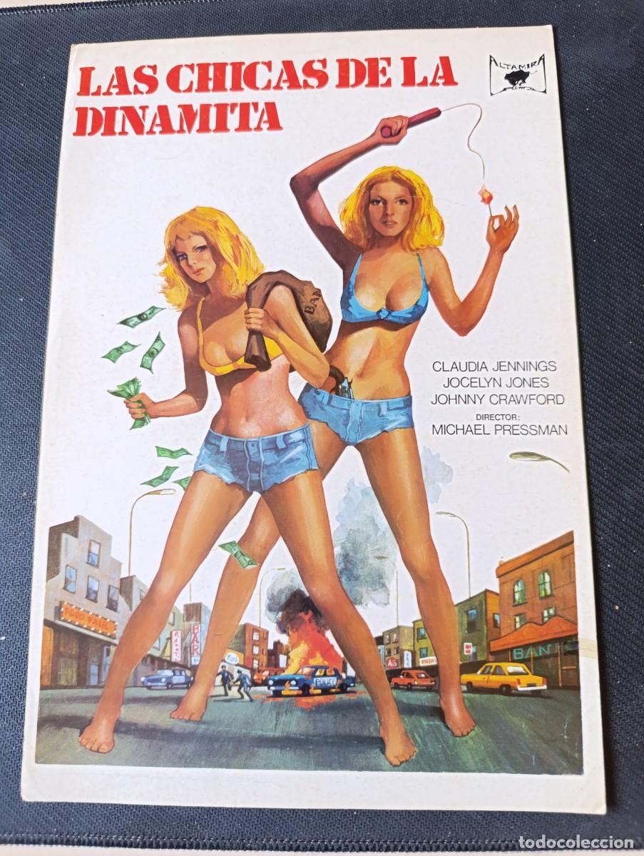 Cine: LAS CHICAS DE LA DINAMITA (GUIA ORIGINAL DE CINE SIMPLE) (PEDIDO MINIMO 5 EUROS)