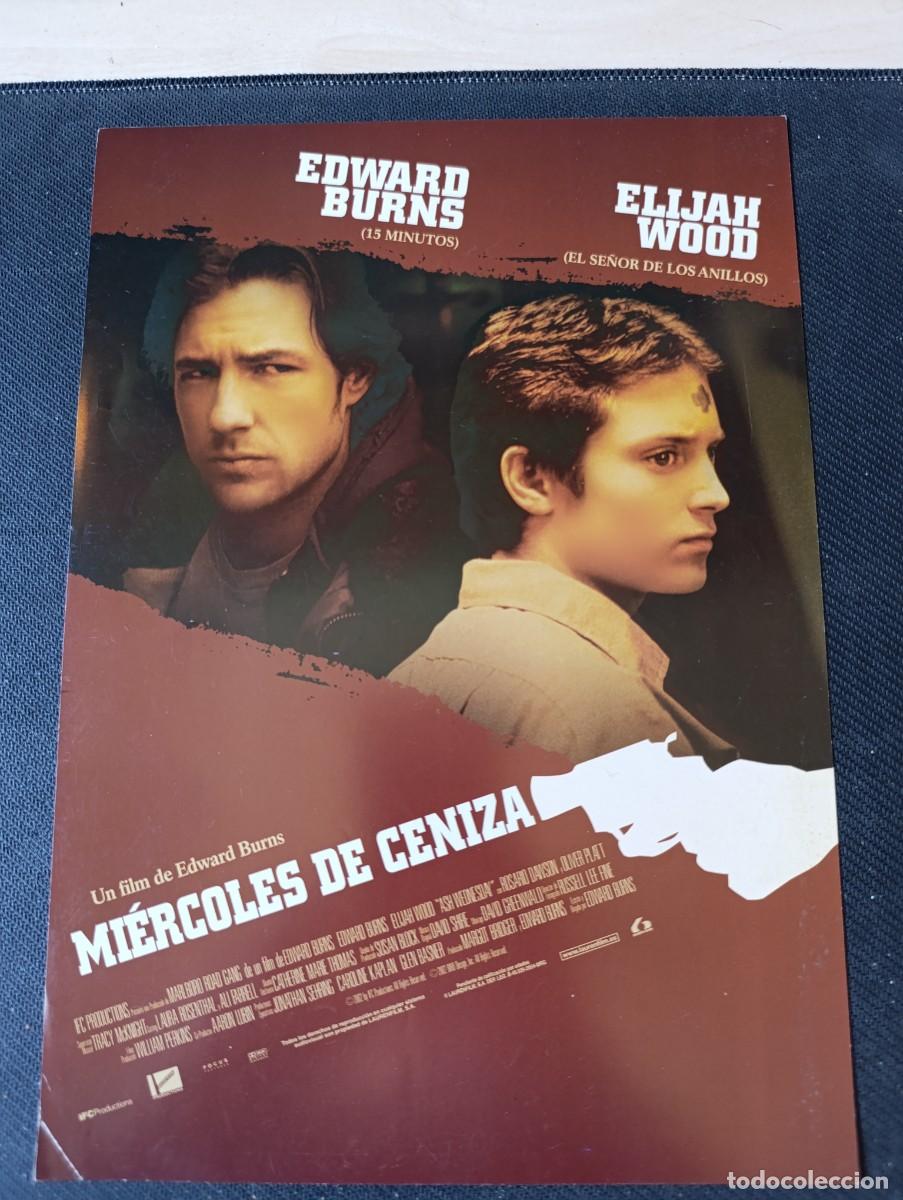 Cine: MIERCOLES DE CENIZA (GUIA ORIGINAL DE CINE SIMPLE) ELIJAH WOOD (PEDIDO MINIMO 5 EUROS)