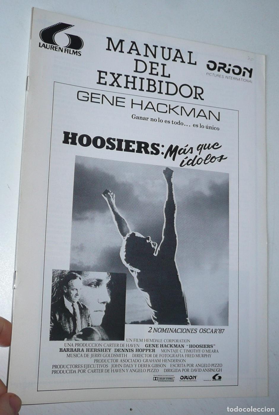 Cine: Hoosiers: m&aacute;s que &iacute;dolos (David Anspaugh, 1986) Gene Hackman, Barbara Hershey, Dennis Hopper