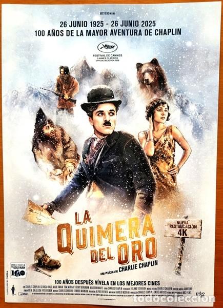 Cine: La quimera del oro Gu&iacute;a Charles Chaplin