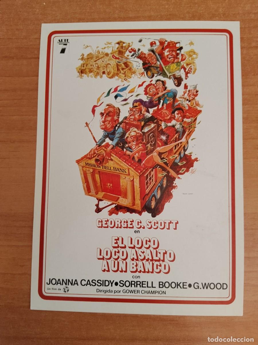 Cine: G33--GUIA DE LA PELICULA---EL LOCO LOCO ASALTO A UN BANCO