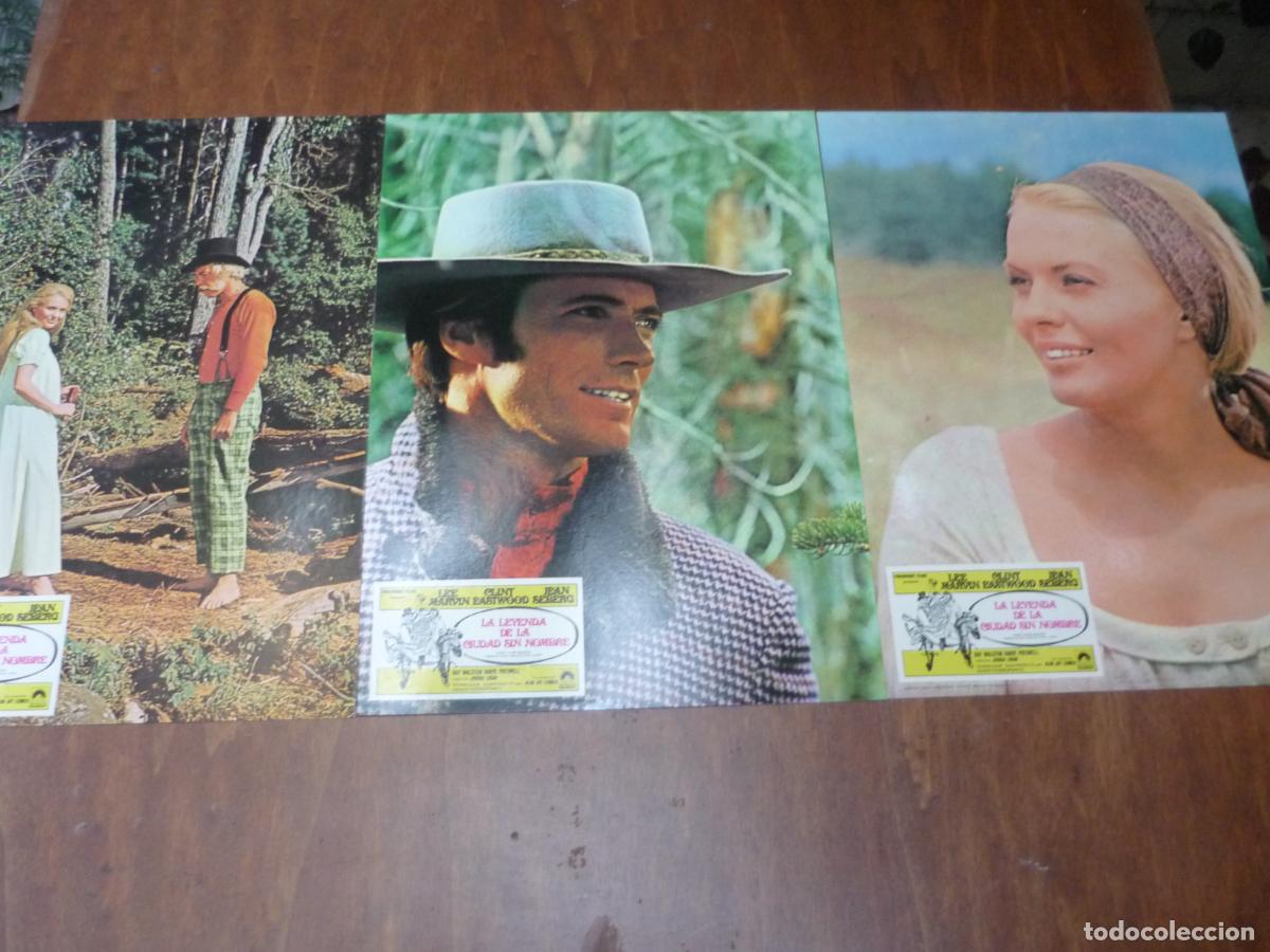 Cine: la leyenda de la ciudad sin nombre - 12 fotocromos originales - clint eastwood jean seberg