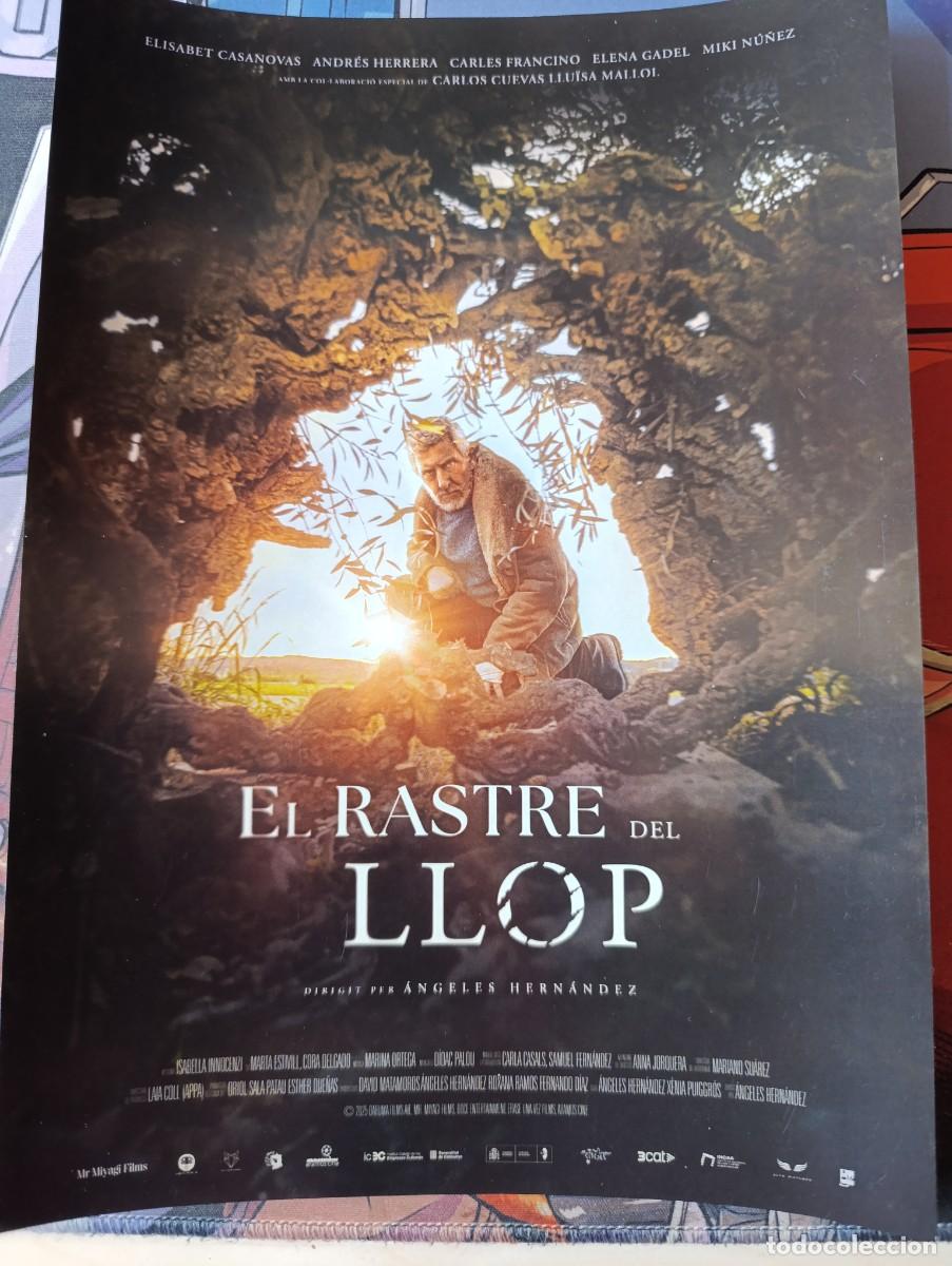 Cine: EL SENDERO DEL LOBO (GUIA ORIGINAL DE CINE SIMPLE EN CATALAN) (PEDIDO MINIMO 5 EUROS)