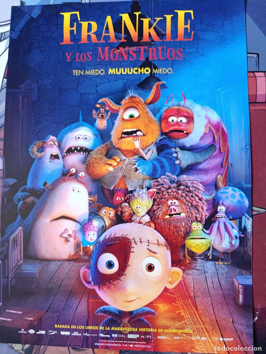 Cine: FRANKIE Y LOS MONSTRUOS (GUIA ORIGINAL DE CINE SIMPLE) ANIMACION (PEDIDO MINIMO 5 EUROS)