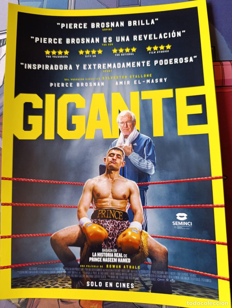 Cine: GIGANTE (GUIA ORIGINAL DE CINE SIMPLE) PIERCE BROSNAN (PEDIDO MINIMO 5 EUROS)