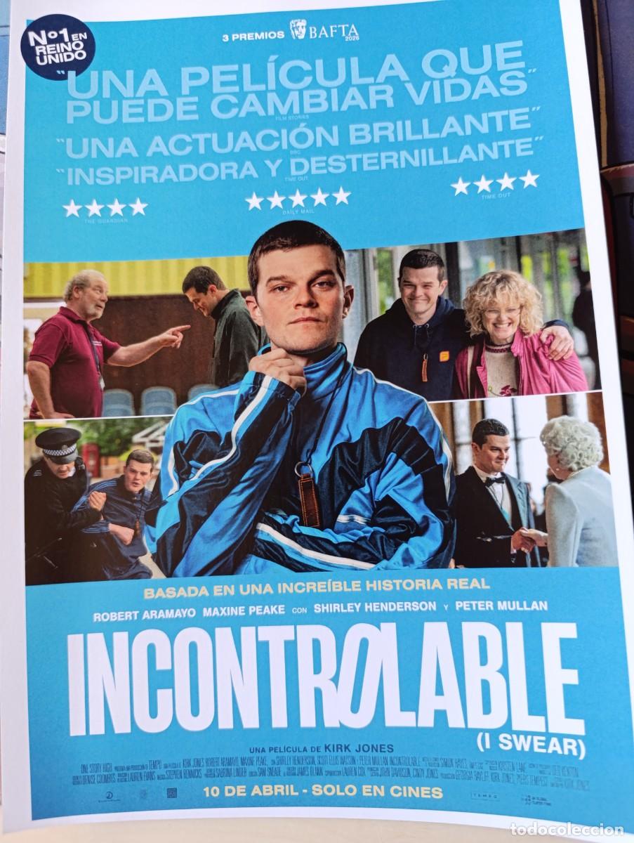 Cine: INCONTROLABLE (GUIA ORIGINAL DE CINE SIMPLE)(PEDIDO MINIMO 5 EUROS)