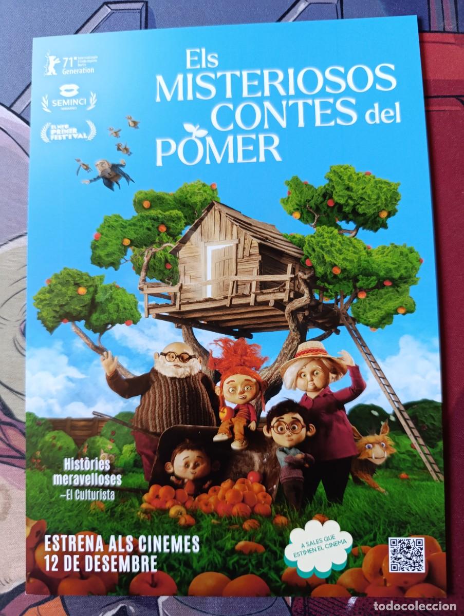 Cine: LOS MISTERIOSOS CUENTOS DEL MANZANO (GUIA ORIGINAL CINE SIMPLE EN CATALAN) (PEDIDO MINIMO 5 EUROS)