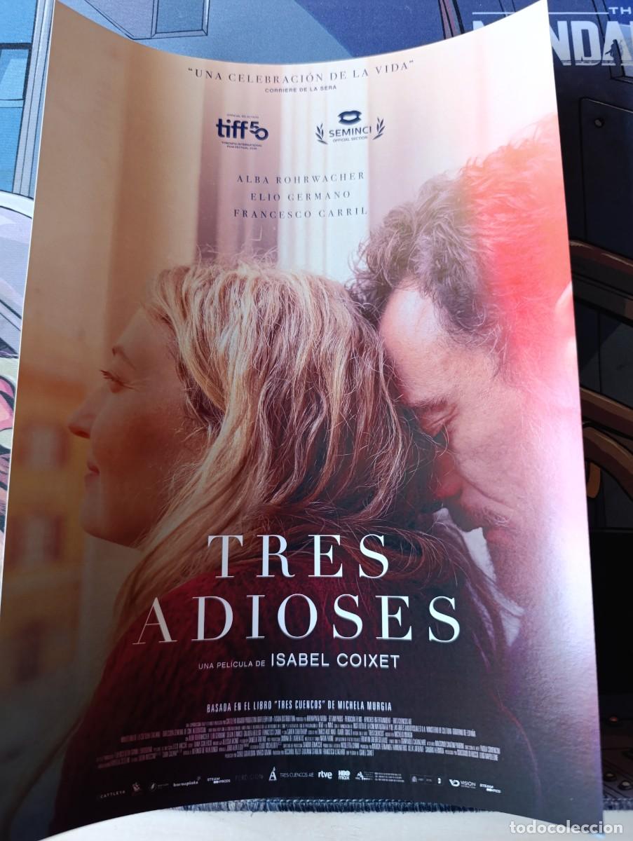 Cine: TRES ADIOSES (GUIA ORIGINAL CINE SIMPLE) ISABEL COIXET (PEDIDO MINIMO 5 EUROS)