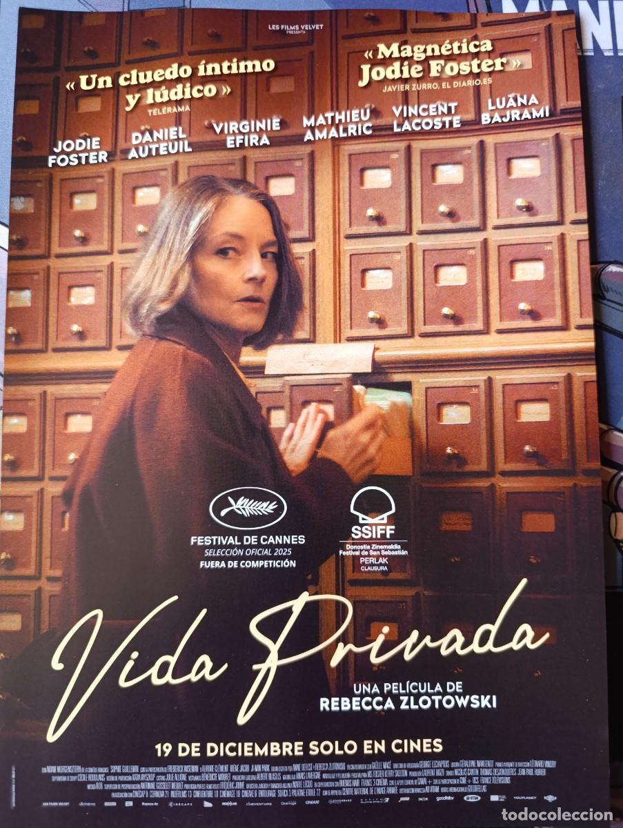 Cine: VIDA PRIVADA (GUIA ORIGINAL CINE SIMPLE) JODIE FOSTER (PEDIDO MINIMO 5 EUROS)