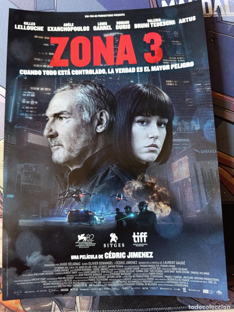 Cine: ZONA 3 (GUIA ORIGINAL CINE SIMPLE) (PEDIDO MINIMO 5 EUROS)