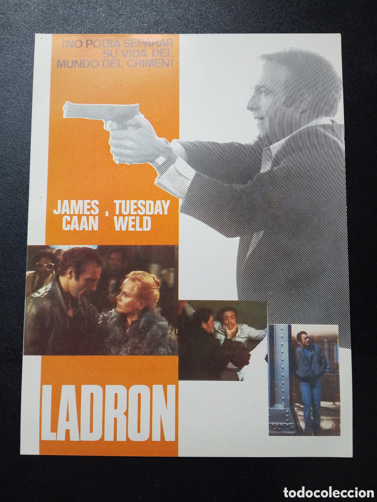Cine: LADR&Oacute;N JAMES CAAN TUESDAY WELD MICHAEL MANN GUIA DE CINE ORIGINAL CA80