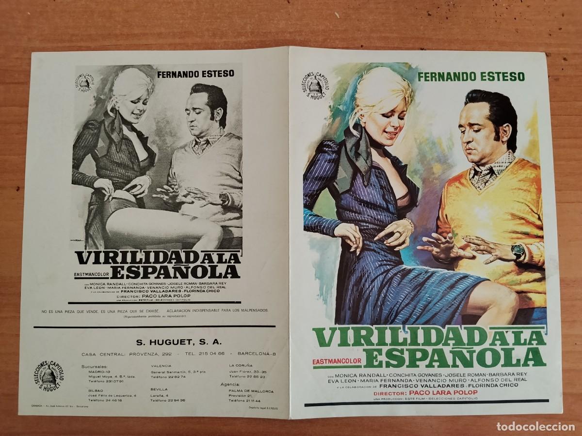 Cine: G33--GUIA DE LA PELICULA---VIRILIDAD A LA ESPA&Ntilde;OLA