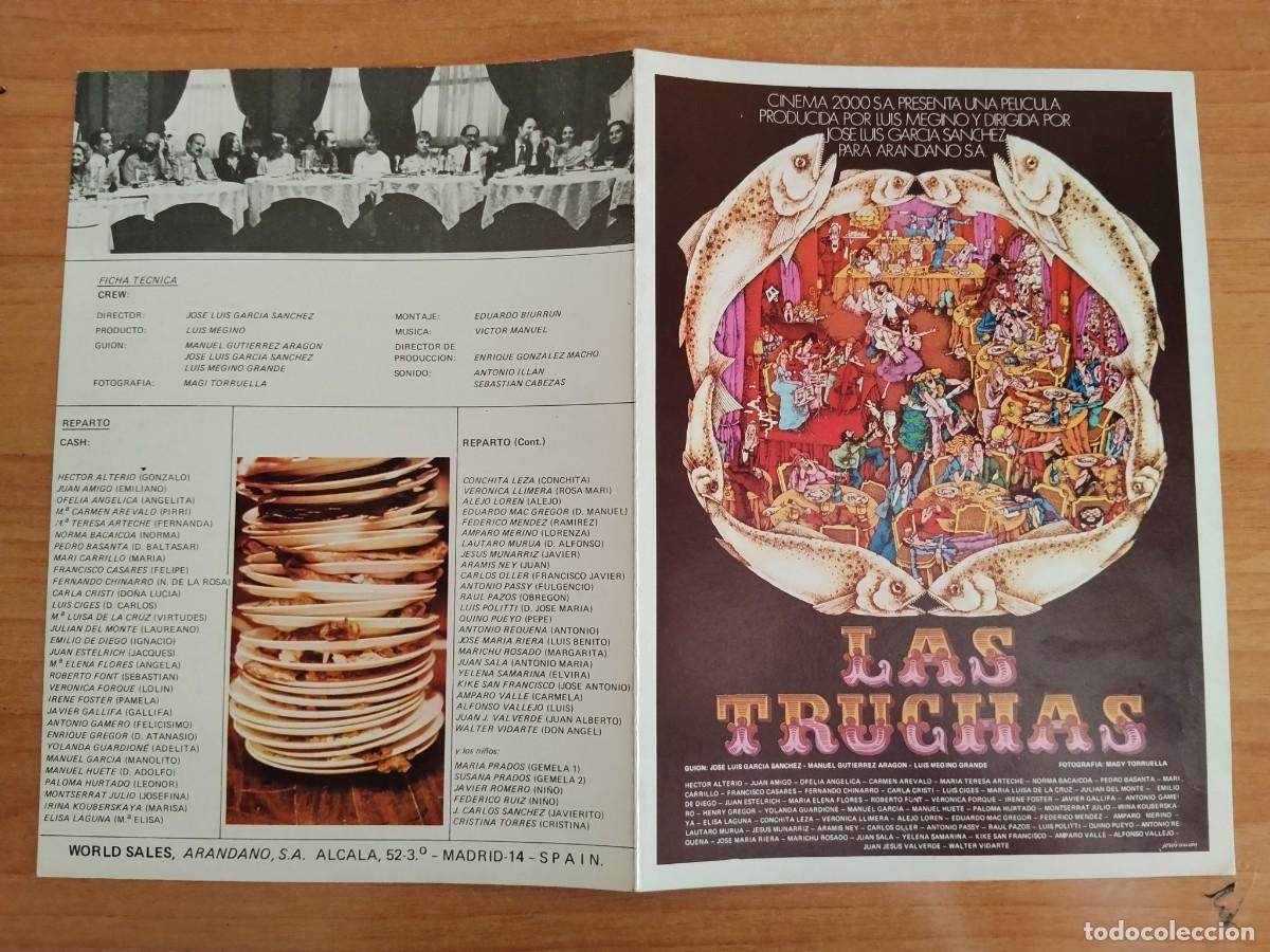 Cine: G33--GUIA DE LA PELICULA---LAS TRUCHAS