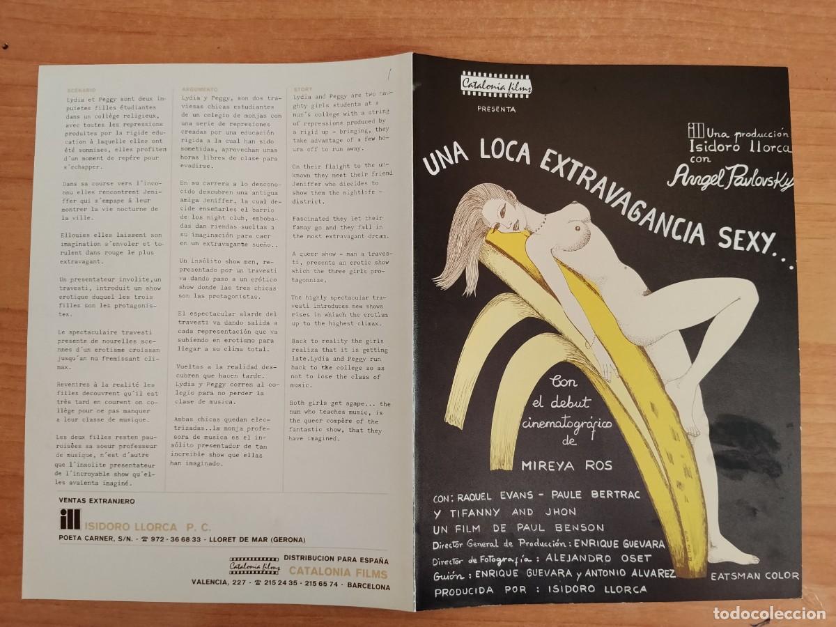 Cine: G33--GUIA DE LA PELICULA---UNA LOCA EXTRAVAGANCIA SEXY