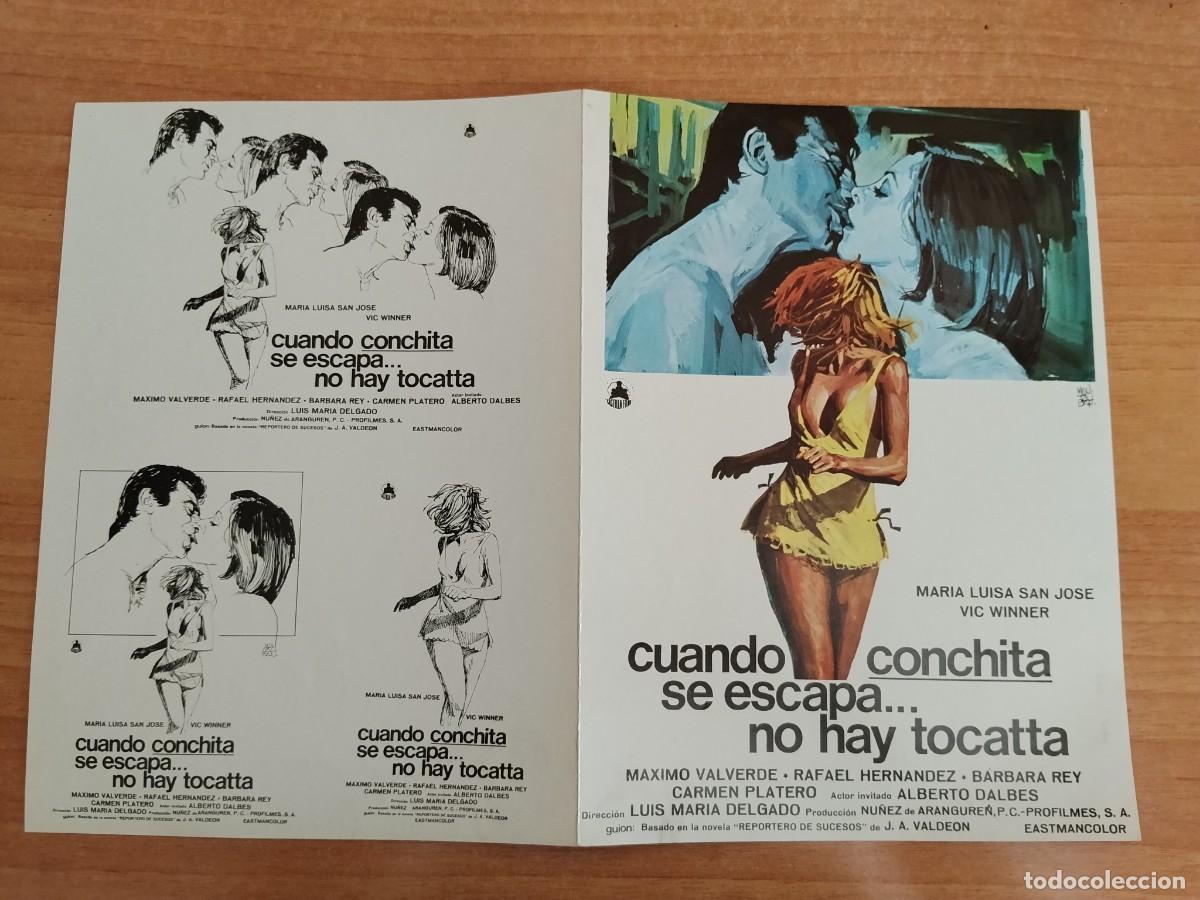 Cin&eacute;ma: G33--GUIA DE LA PELICULA---CUANDO CONCHITA SE ESCAPA...NO HAY TOCATTA