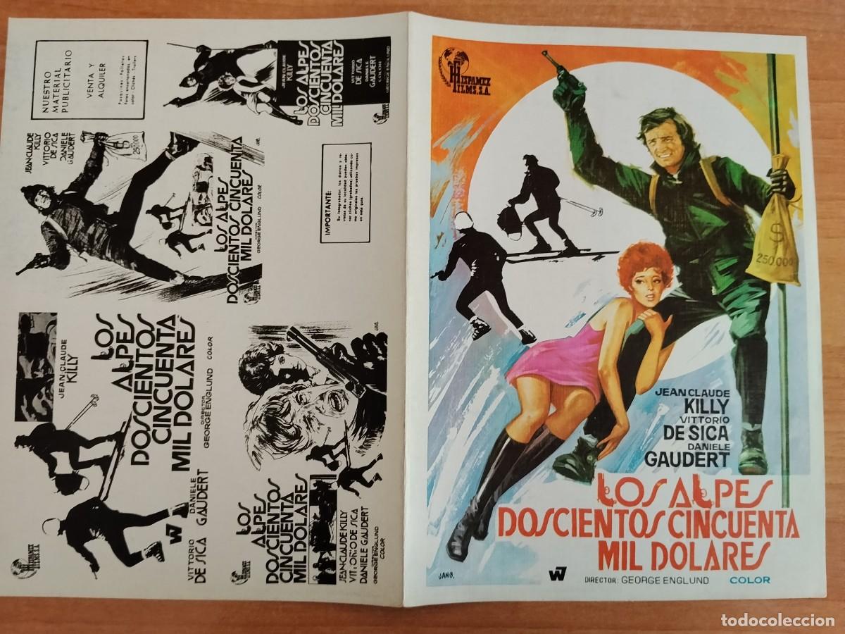 Cinema: G33--GUIA DE LA PELICULA---LOS ALPES DOSCIENTOS CINCUENTA MIL DOLARES