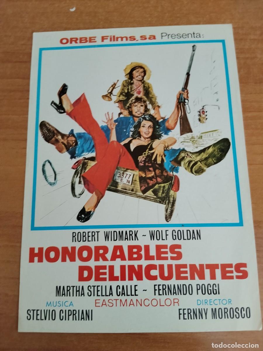 Cinema: G33--GUIA DE LA PELICULA---HONORABLES DELINCUENTES