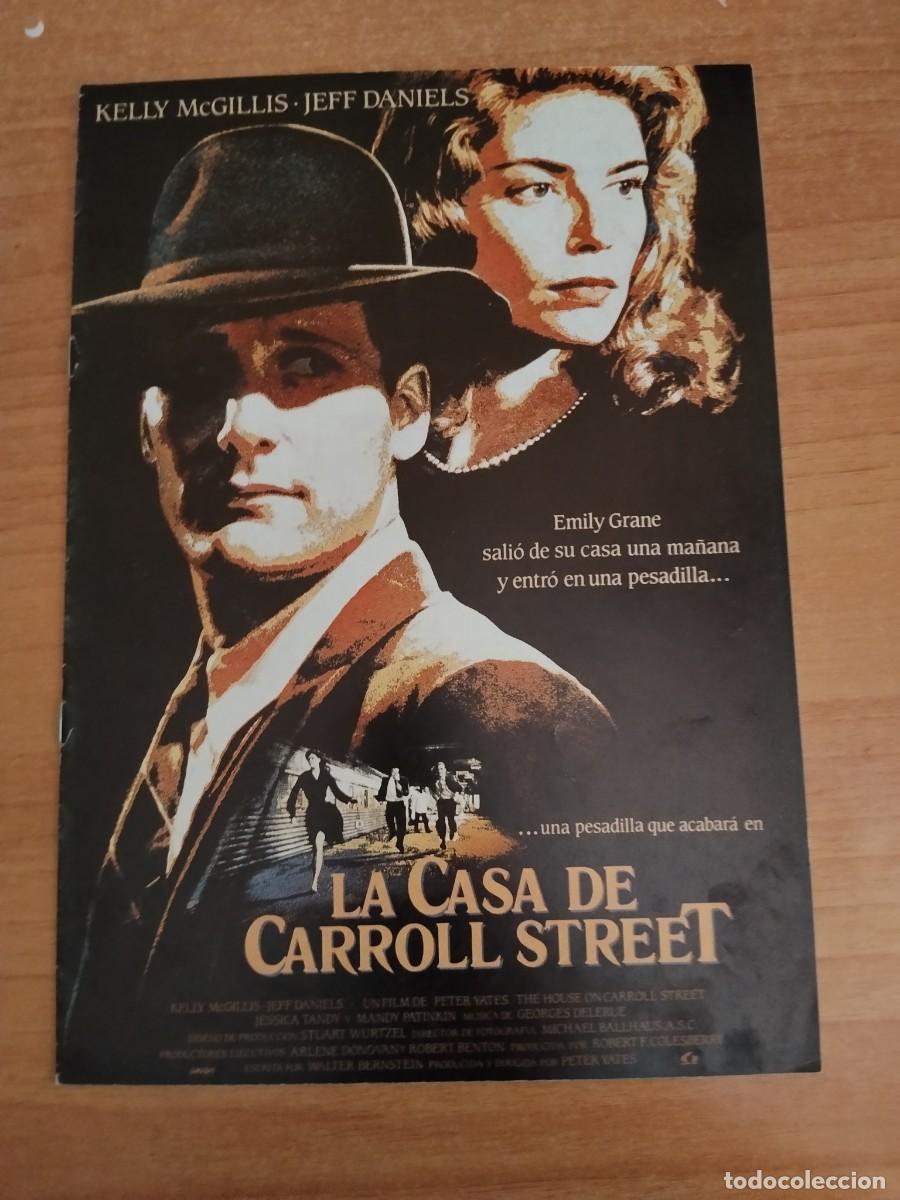 Cine: G33--GUIA DE LA PELICULA---LA CASA DE CARROLL STREET