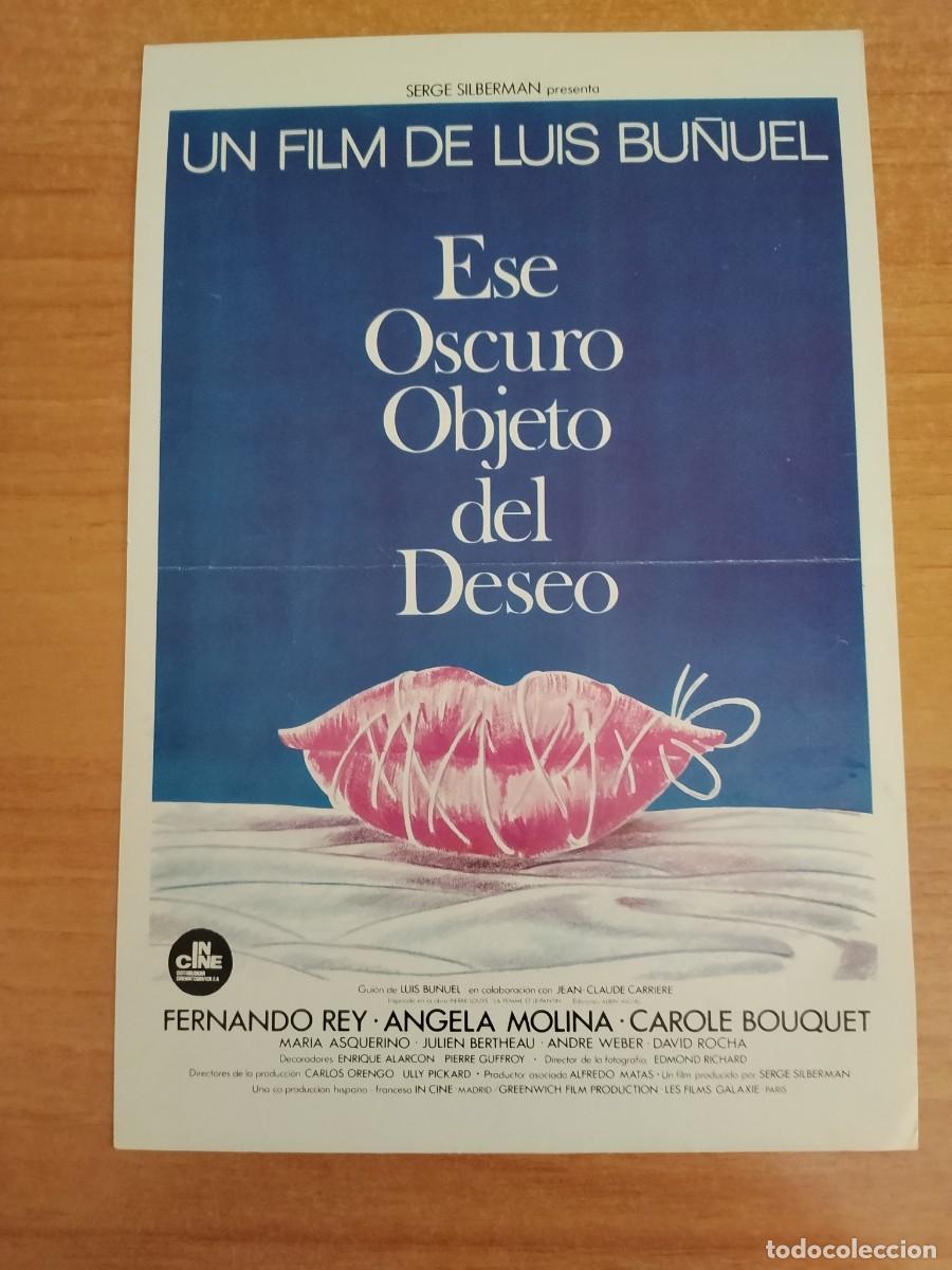 Cine: G33--GUIA DE LA PELICULA---ESE OSCURO OBJETO DEL DESEO