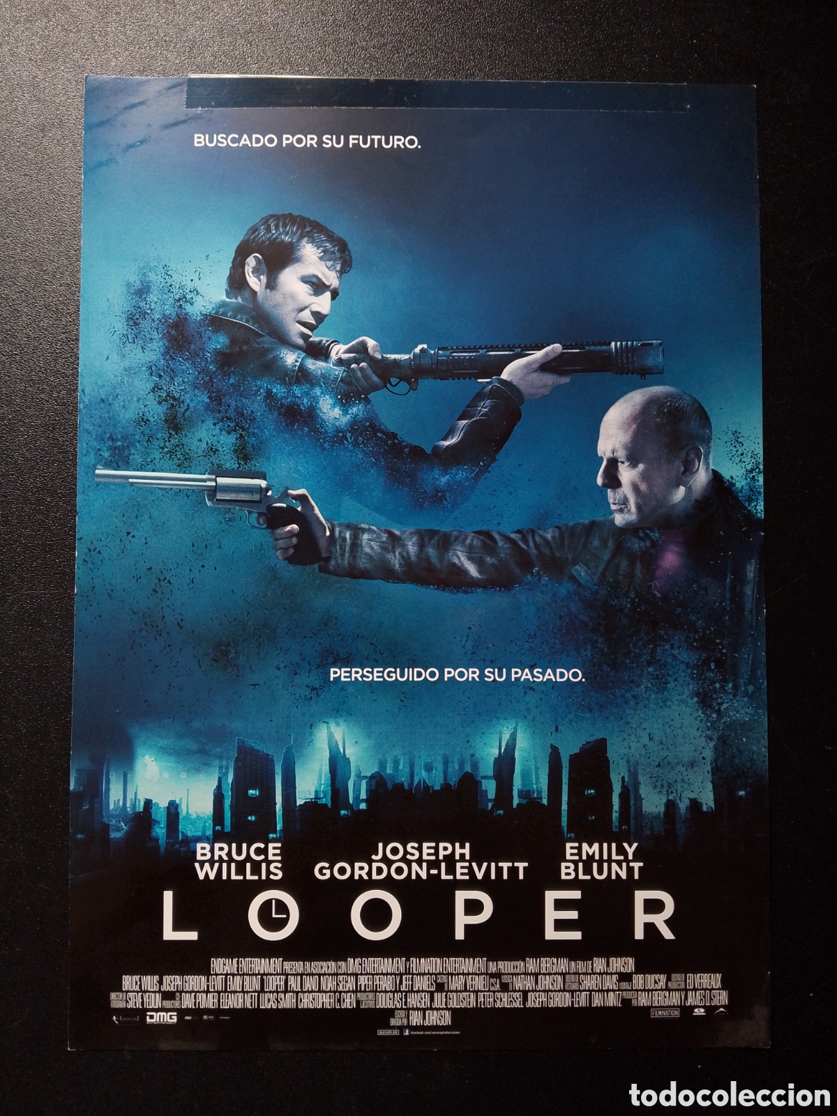 Cine: LOOPER BRUCE WILLIS GUIA DE CINE ORIGINAL CA81