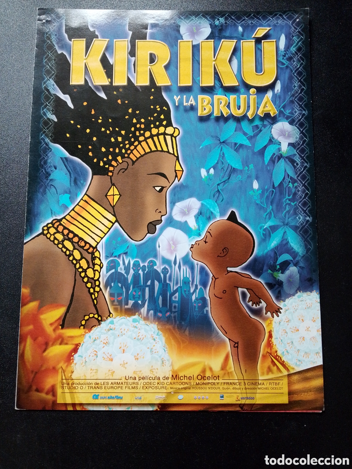 Cine: KIRIKU Y LA BRUJA GUIA DE CINE ORIGINAL CA81