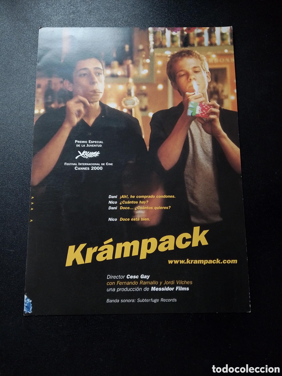 Cine: Kr&aacute;mpack Fernando Ramallo Jordi Vilches Marieta Orozco GUIA DE CINE ORIGINAL CA81