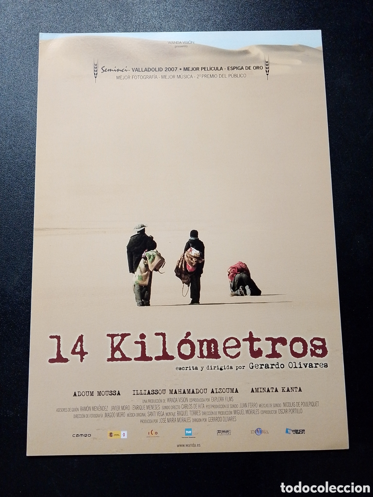 Cine: 14 kilometros guia original gerardo olivares adoum moussa GUIA DE CINE ORIGINAL CA81