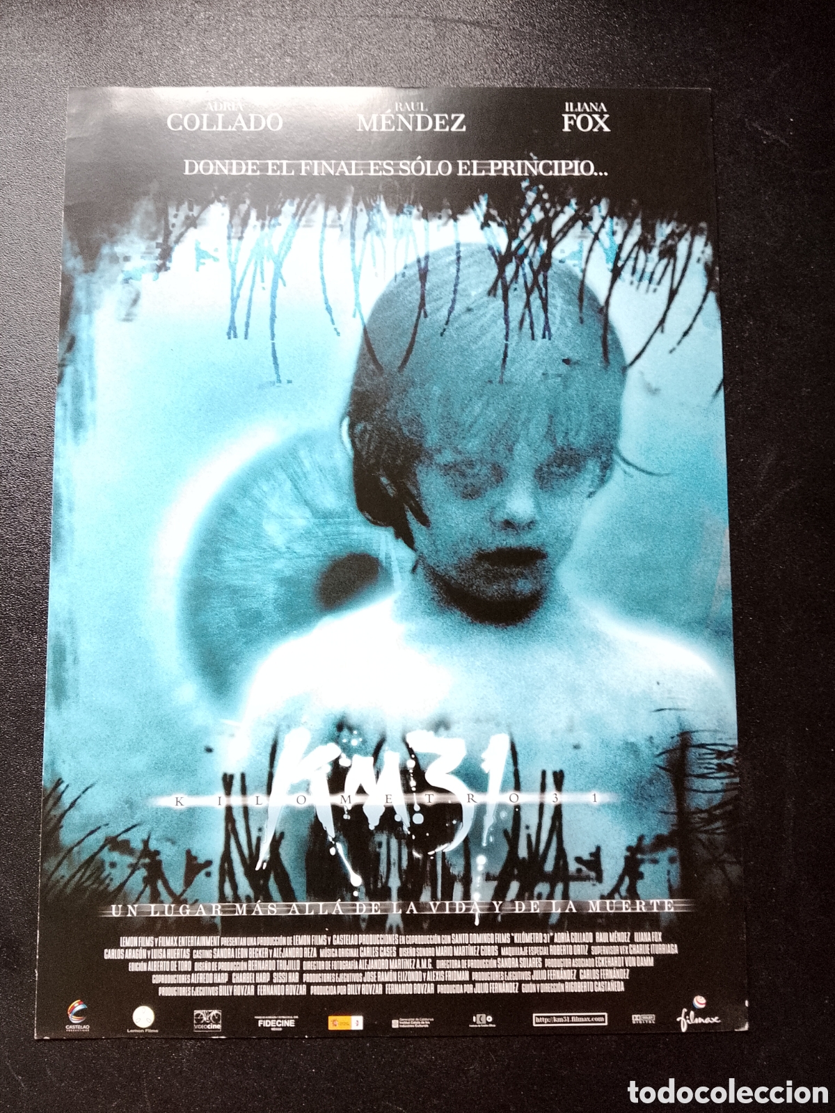 Cine: km 31 - kilometro 31 Iliana Fox Adri&agrave; Collado GUIA DE CINE ORIGINAL CA81