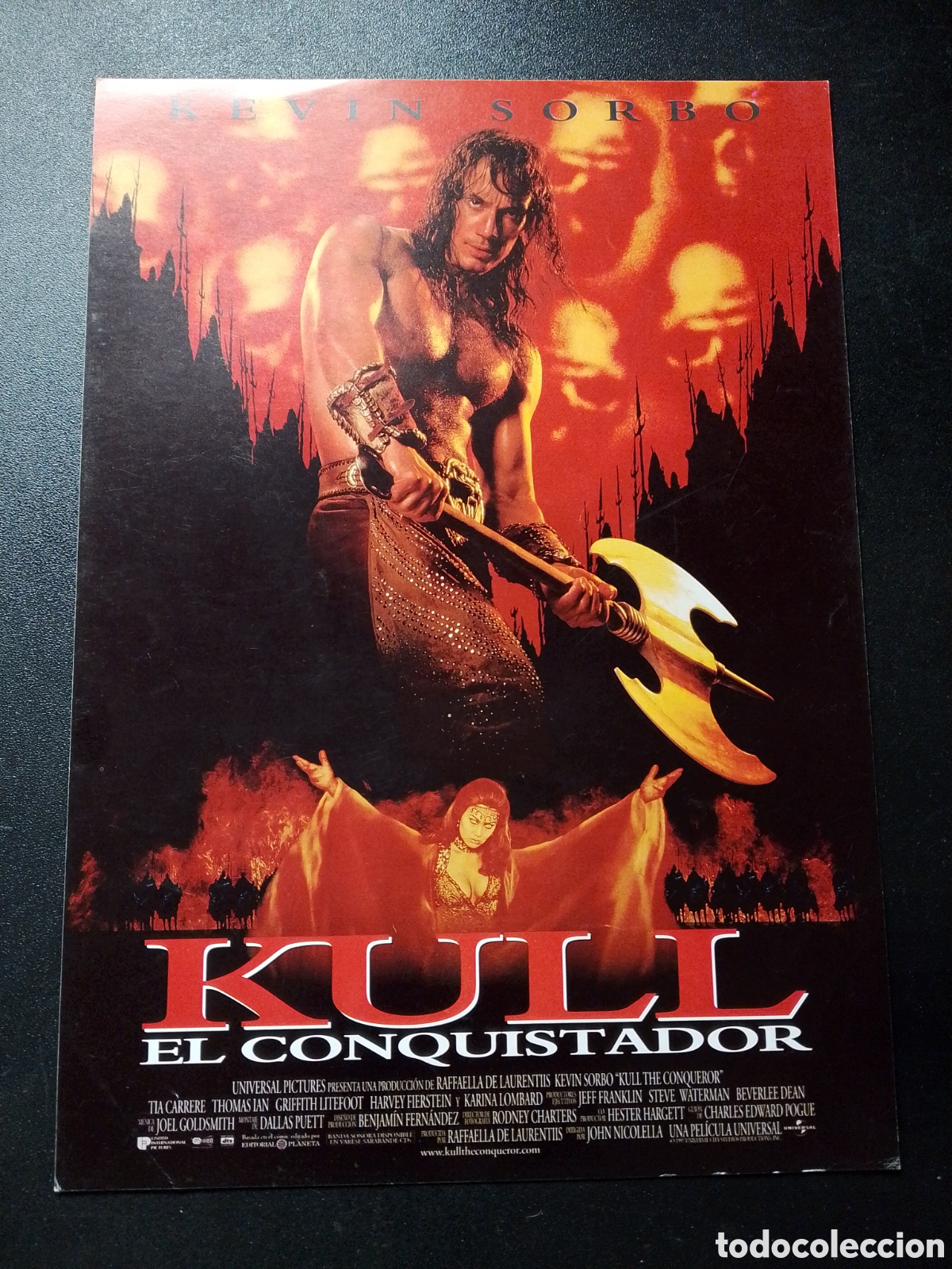 Cine: KULL EL CONQUISTADOR KEVIN SORDO GUIA DE CINE ORIGINAL CA81