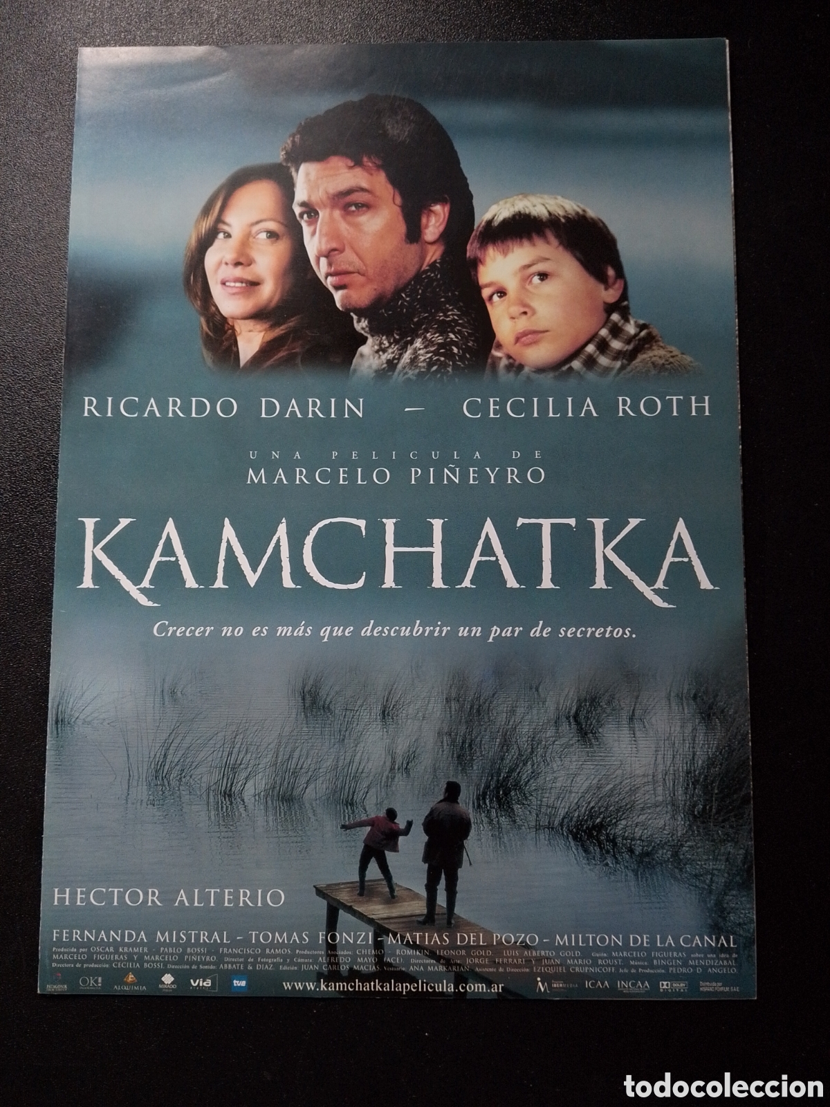 Cine: KAMCHATKA RICARDO DARIN CECILIA ROTH GUIA DE CINE ORIGINAL CA81