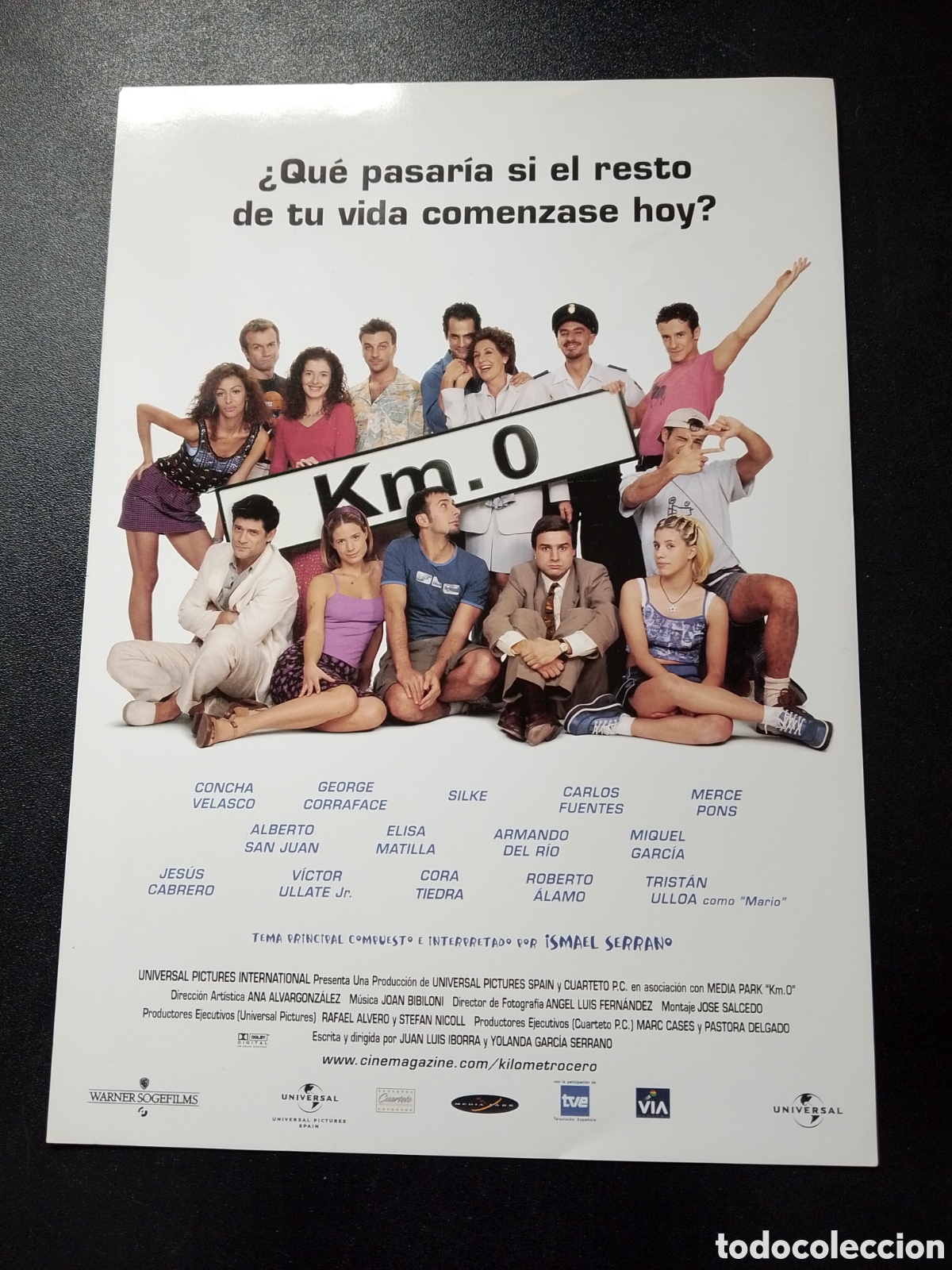 Cine: Km. 0 Concha Velasco Georges Corraface Carlos Fuentes Silke GUIA DE CINE ORIGINAL CA81