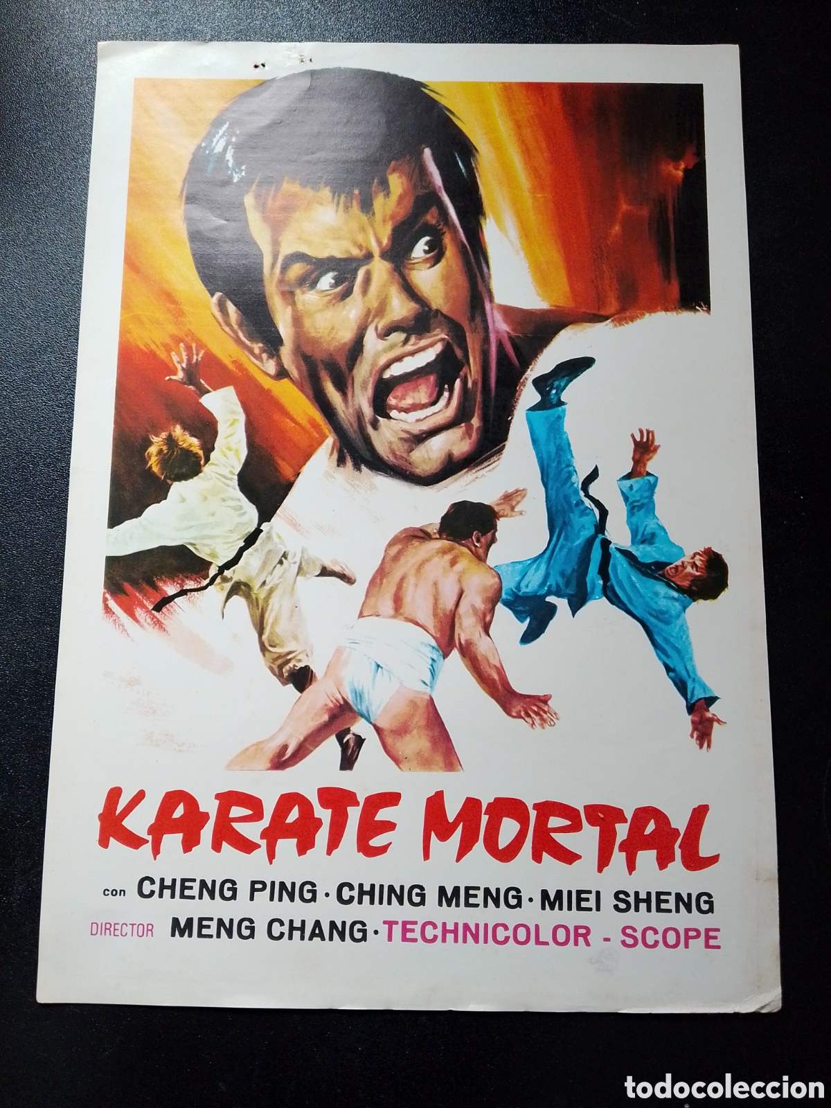 Cine: KARATE MORTAL-MENG CHANG-CHENG PING-CHING MENG-MIEI SHENG GUIA DE CINE ORIGINAL CA82