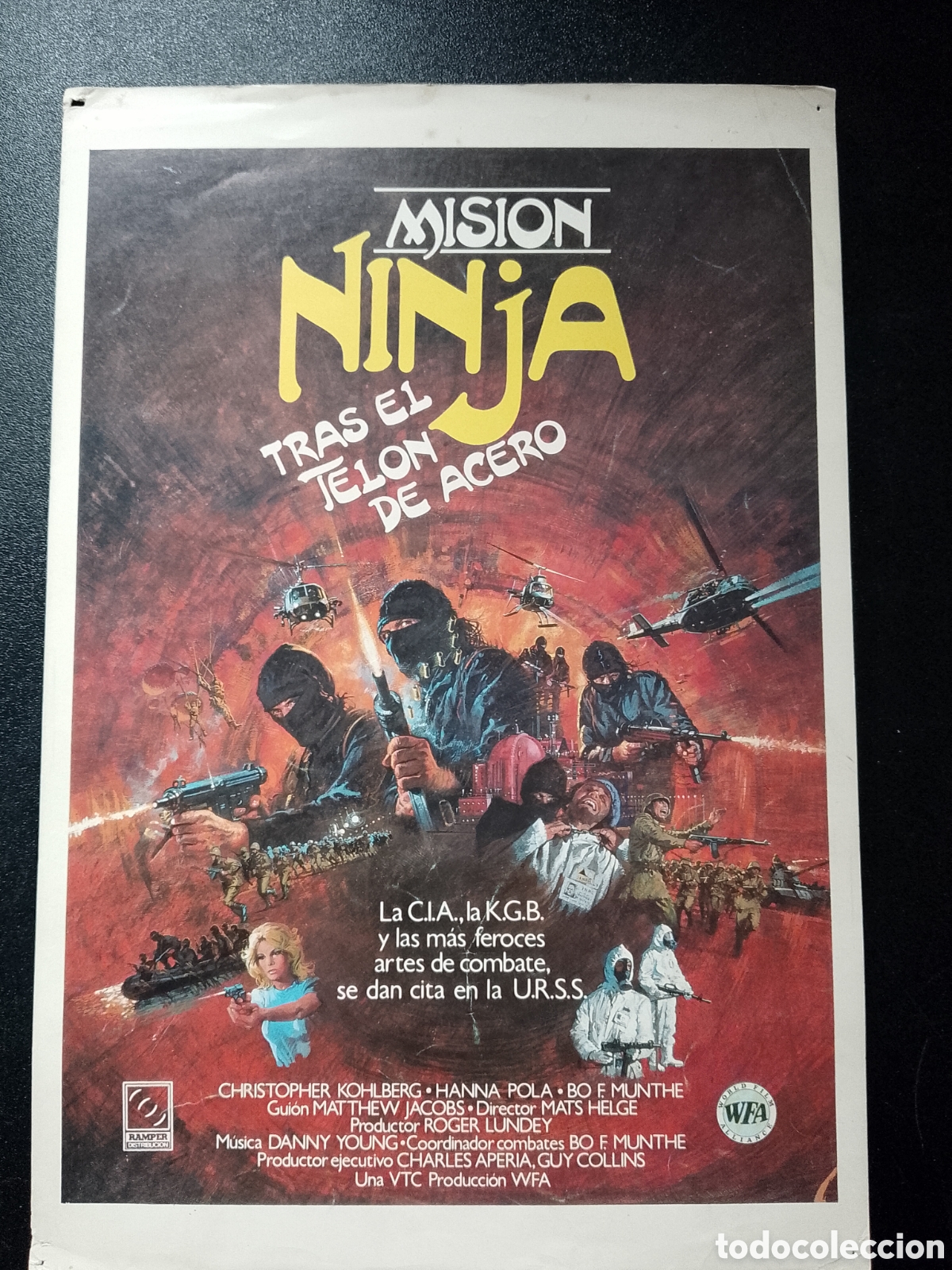 Cine: MISION NINJA TRAS EL TELOS DE ACERO GUIA DE CINE ORIGINAL CA82