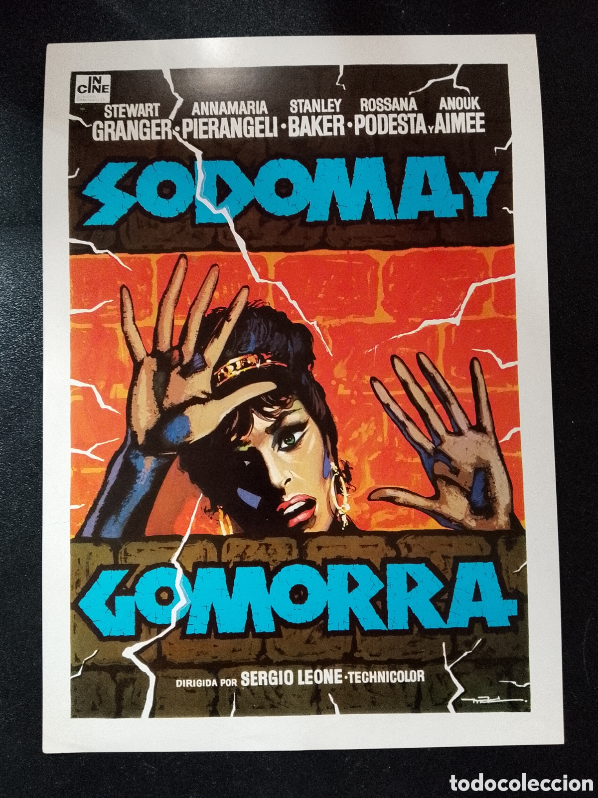 Cine: SODOMA Y GOMORRA STEWART GRANGER SERGIO LEONE GUIA DE CINE ORIGINAL CA82