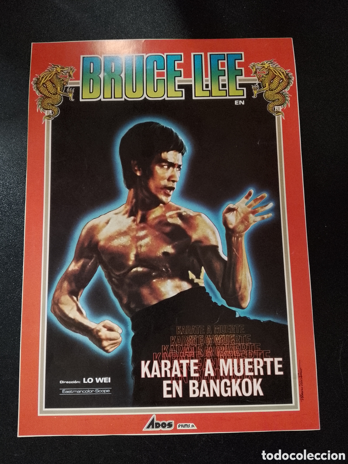 Cine: BRUCE LEE KARATE A MUERTE EN BANGKOK GUIA DE CINE ORIGINAL CA82