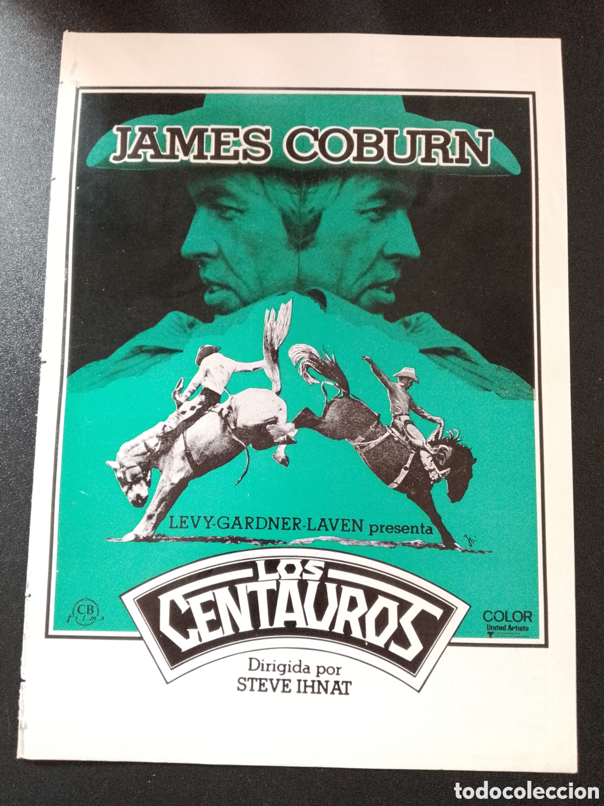 Cine: Los centauros James Coburn Lois Nettleton,Slim Pickens Anne Archer GUIA DE CINE ORIGINAL CA78